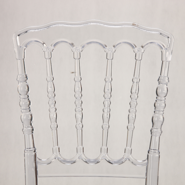 Clear napoleon chair